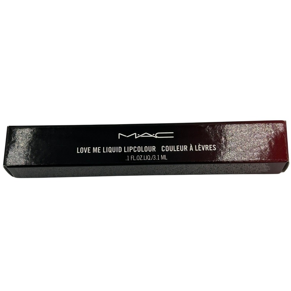 MAC Love Me Liquid Lipcolour 493 E For Effortless 3.1ml Red New NIB